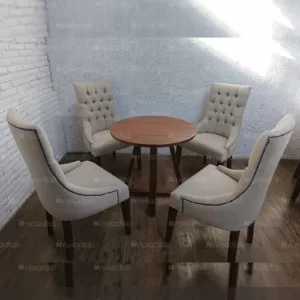 Alvin - Kursi makan minimalis jok by Nusadjati