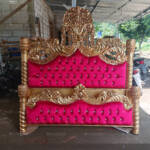 Dipan ukir bludru merah by Nusadjati