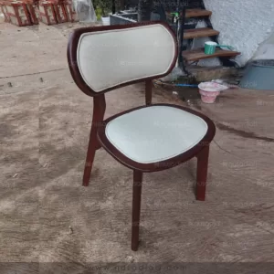 Kursi cafe kaju jati model Kacang