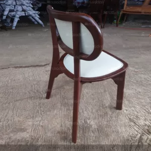 Kursi cafe kaju jati model Kacang