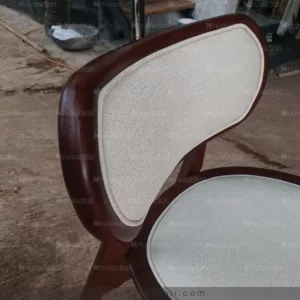 Kursi cafe kaju jati model Kacang