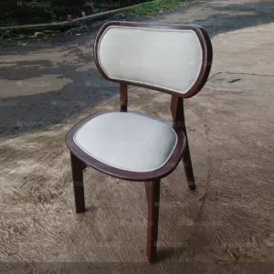 Kursi cafe kaju jati model Kacang