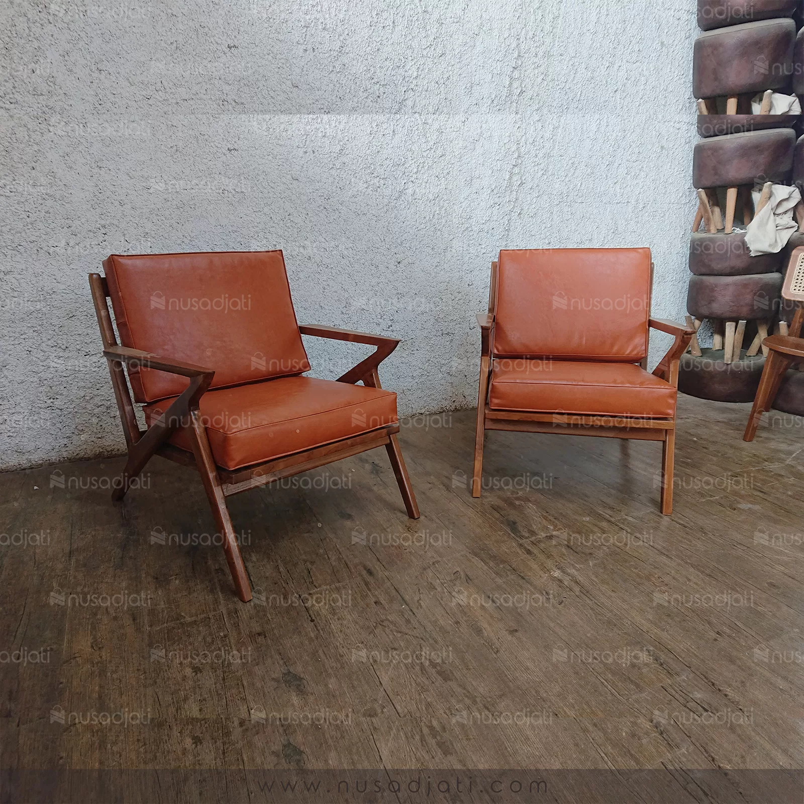 Kursi-Santai-Minimalis-Modern-Letter-Z-By-Nusadjati-Furniture-KS0001-003 Kursi santai minimalis modern leter z By Nusadjati