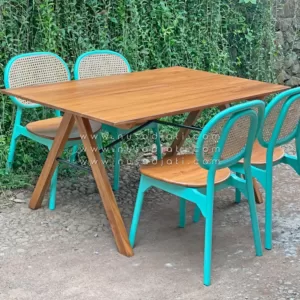 Set meja cafe modern by Nusadjati Furniture