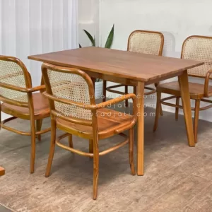 Set meja makan rotan by Nusadjati