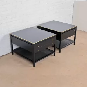 Erin - Nakas Kayu Mahoni Dua Laci