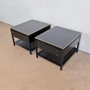 Erin - Nakas Kayu Mahoni Dua Laci