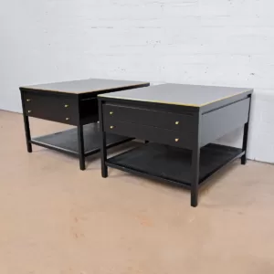 Erin - Nakas Kayu Mahoni Dua Laci