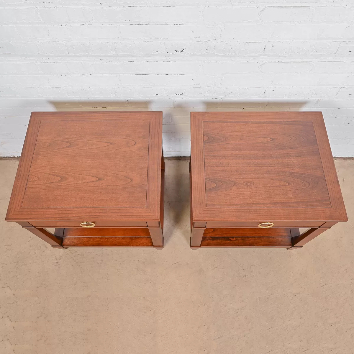 Meja-Nakas-Kayu-Jati-Satu-Laci-Eva-003 Eva - Meja Nakas Kayu Jati Dengan Satu Laci