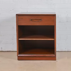 Meja Samping Minimalis Emma Natural Walnut