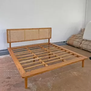 Tempat Tidur Minimalis Rotan