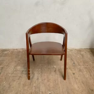 Kursi Cafe Kayu Jati Solid Letter A