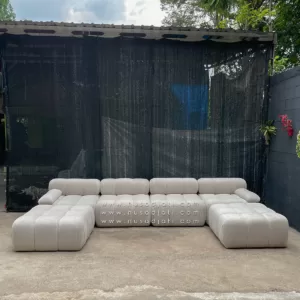 Set Sofa Boba Letter U Kain Davinci
