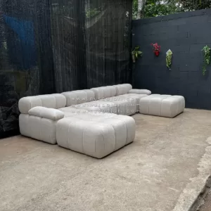 Set Sofa Boba Letter U Kain Davinci