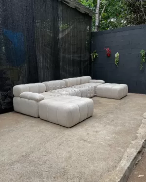 Set Sofa Boba Letter U Kain Davinci