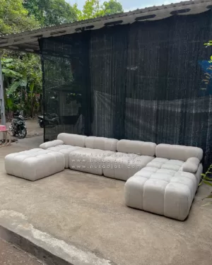 Set Sofa Boba Letter U Kain Davinci