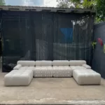 Set Sofa Boba Letter U Kain Davinci