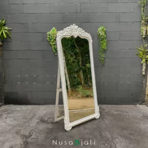 Aila - Cermin Berdiri Ukiran klasik