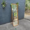 Mimi - Standing Mirror Minimalis kayu jati