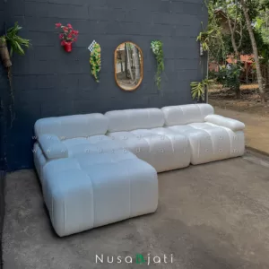 Sofa Boba 3 Seater Dengan Stool