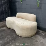 Sofa Minimalis Kacang Dua Seater