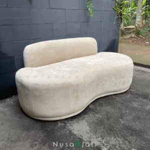 Sofa Minimalis Kacang Dua Seater