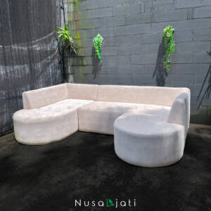 Sofa Minimalis Letter U - Furniture Sofa Jepara