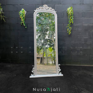 Standing Mirror Ukiran Jepara 001