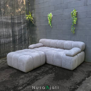 Sofa Minimalis Sudut Boba-Tiga Potong - By Nusadjati