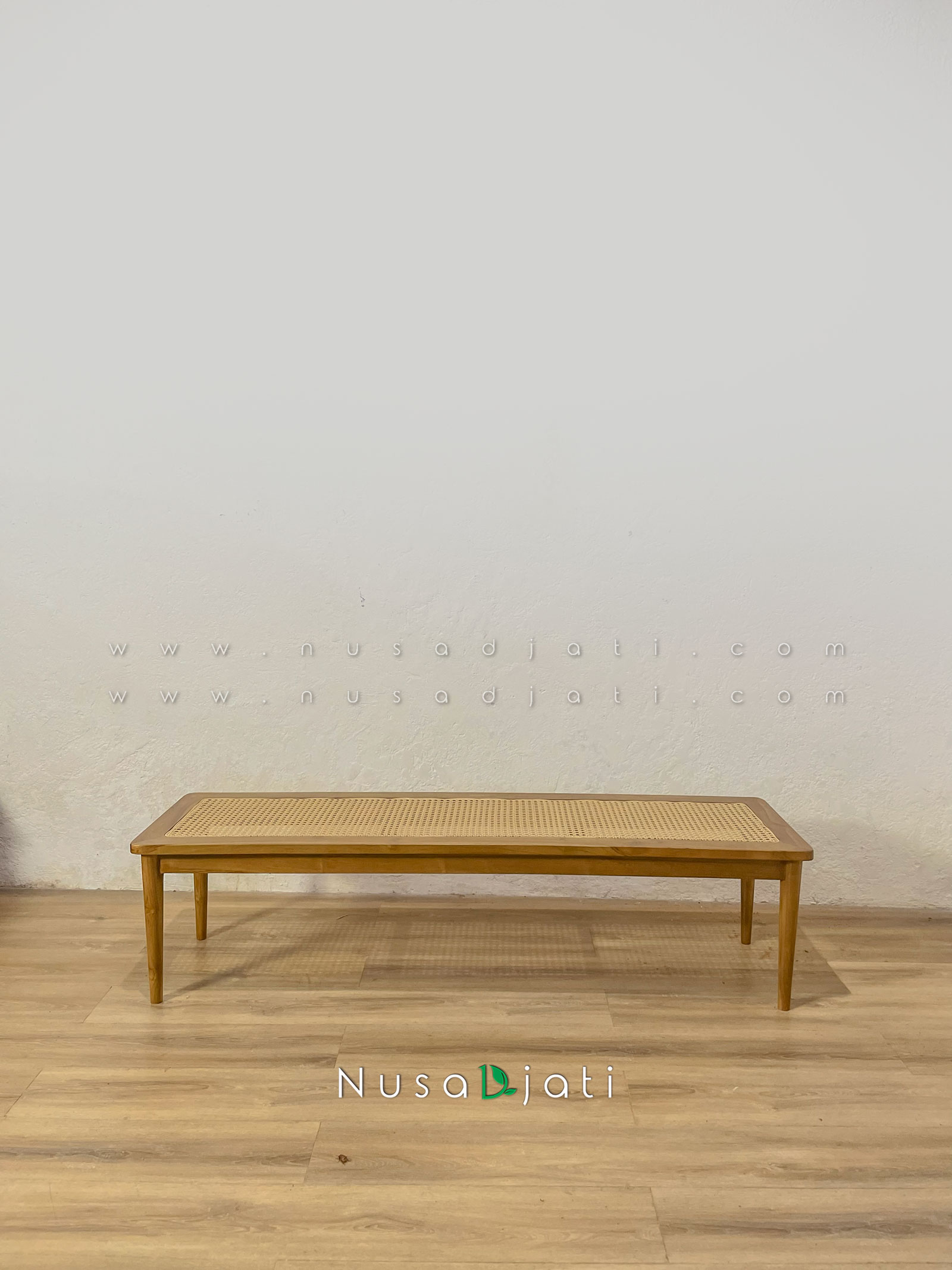 Stool Bench Kayu Anyaman Rotan 002 By Nusadjati Stool Bench Kayu Anyaman Rotan 002 By Nusadjati