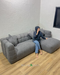 Sofa Ruang Tamu Kecil Milo Letter L