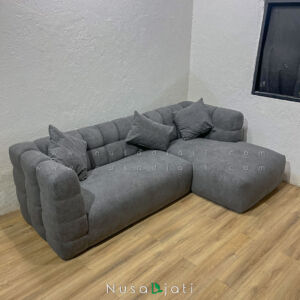 Sofa Ruang Tamu Kecil Milo Letter L