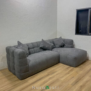 Sofa Ruang Tamu Kecil Milo Letter L
