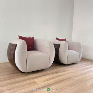 Sofa Single Curve Lounge Mika