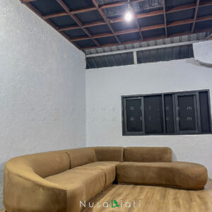 Large Sofa Curved Freya