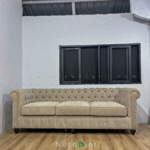 Sofa Chesterfield 3 Seater Amira