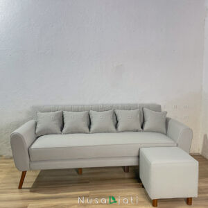 Sofa Ruang Tamu Retro Kain Waterproof Enzo