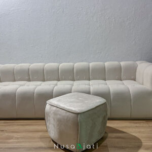 Stool Ottoman Kotak Minimalis