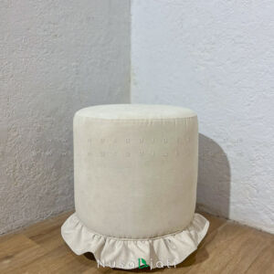 Stool Pouffe Ruffle Bria
